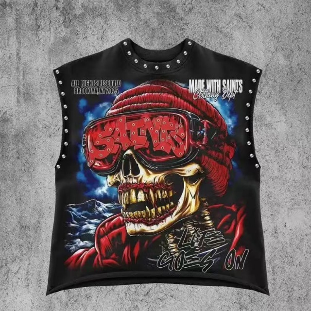 Graphic Tees Biker Shorts Two Pieces Set