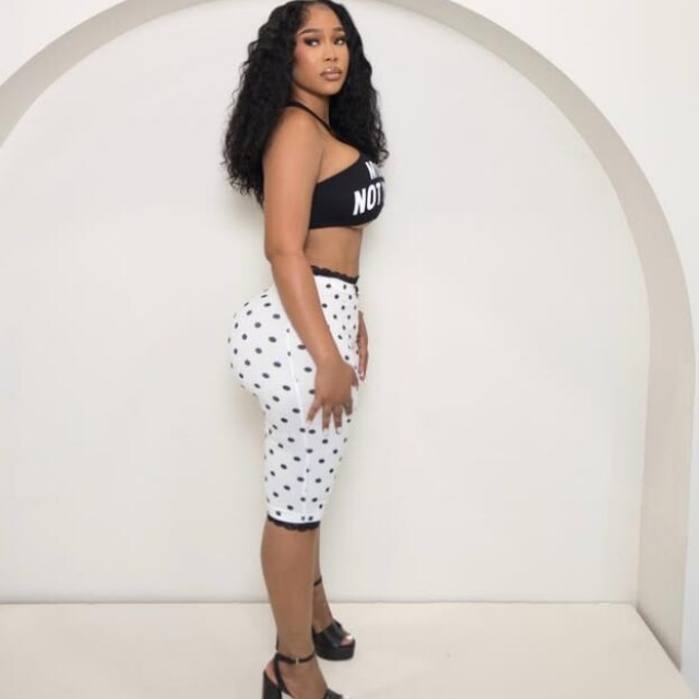 MY BOY NOT YOURS Crop Tank Top Fitted Midi Pant Set