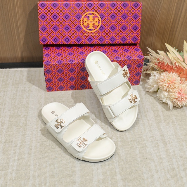 Fashion Logo Velcro Casual Slides