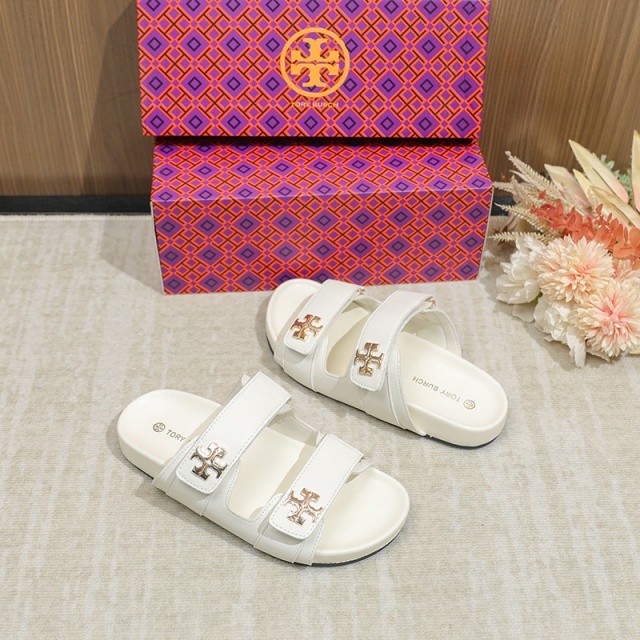 Fashion Logo Velcro Casual Slides