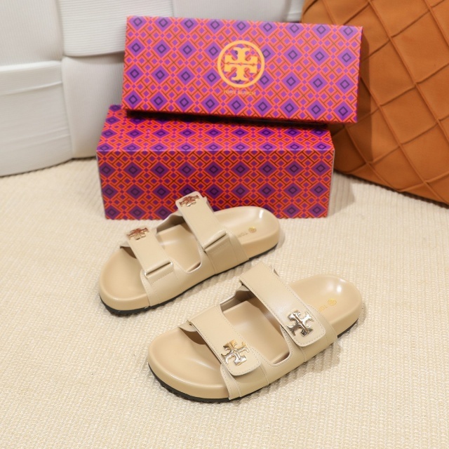 Fashion Logo Velcro Casual Slides