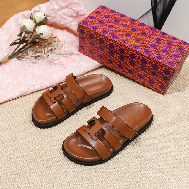 Hollow Out Beach Flat Slides