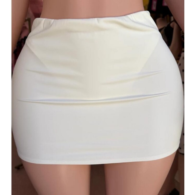 Printed Tank Top Mini Skirt Set