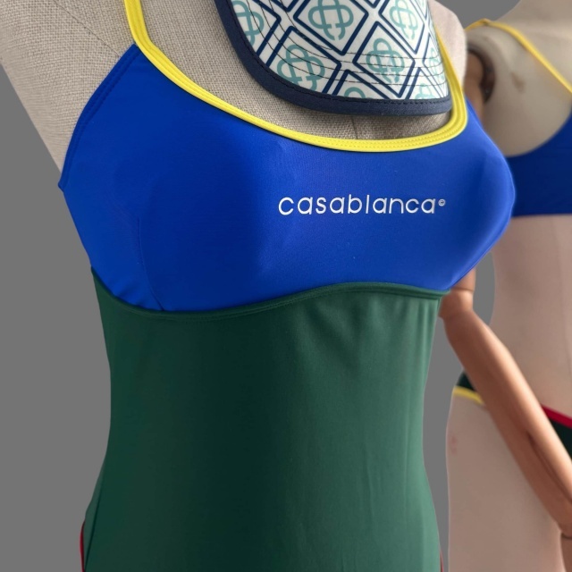 Colorblock One Piece Swimsuit
