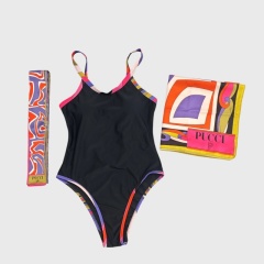 Swimsuit with headscarf & scarf