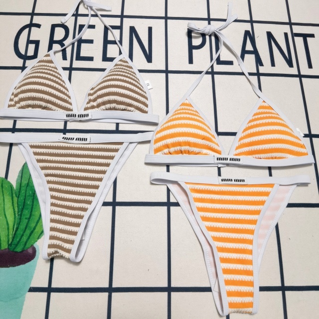 Striped Fashion Sexy Bikini Set