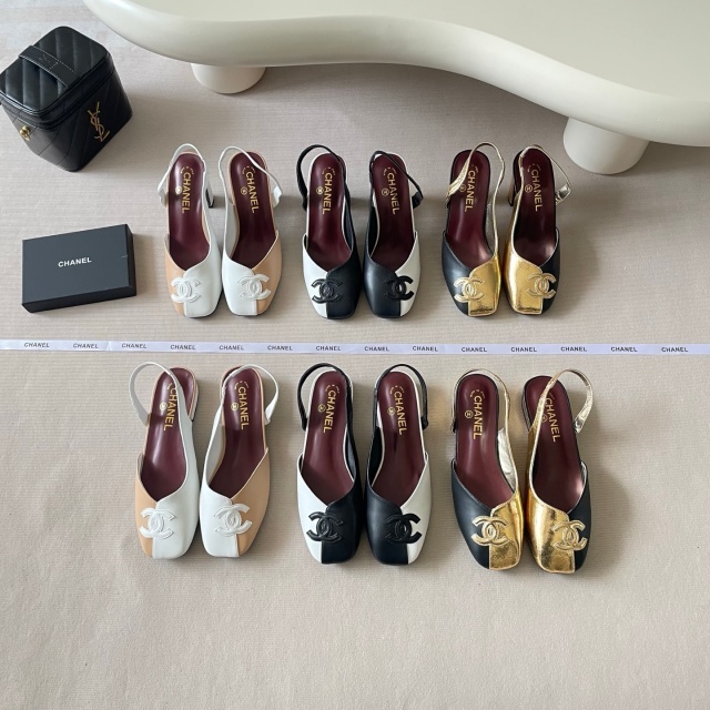 Fashion Logo Color Block Women Sandals