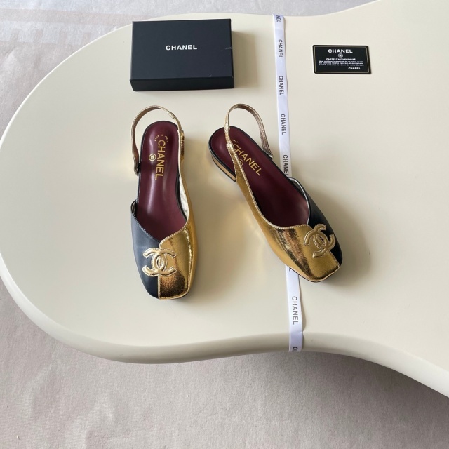 Fashion Logo Color Block Women Sandals