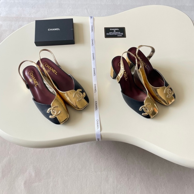 Fashion Logo Color Block Women Sandals