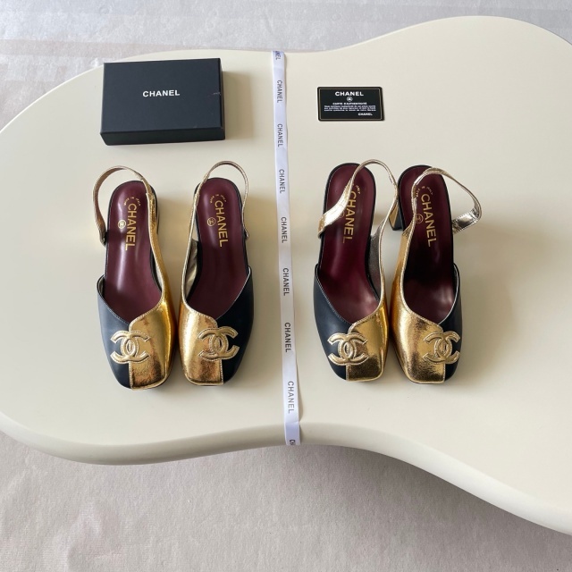 Fashion Logo Color Block Women Sandals