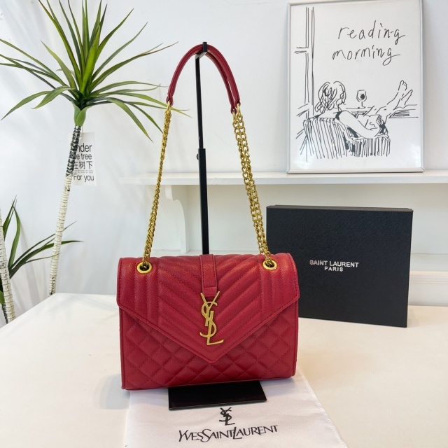 Metal Logo Luxury Leather Women Purses