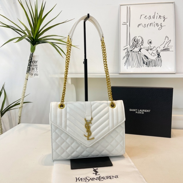 Metal Logo Luxury Leather Women Purses