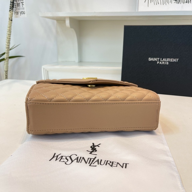 Metal Logo Luxury Leather Women Purses