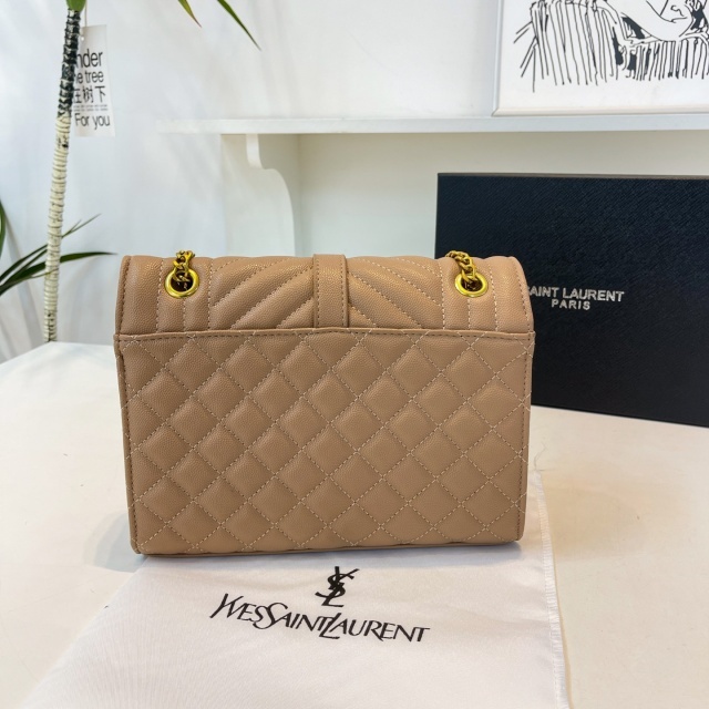 Metal Logo Luxury Leather Women Purses