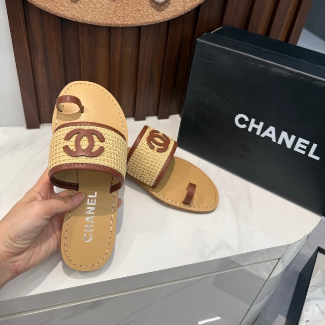 Fashion Braid Women Flat Slides