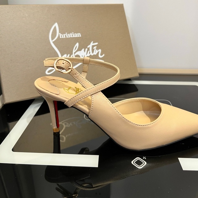 Luxury Fashion Sexy Pointed Toe High Heeled Sandals
