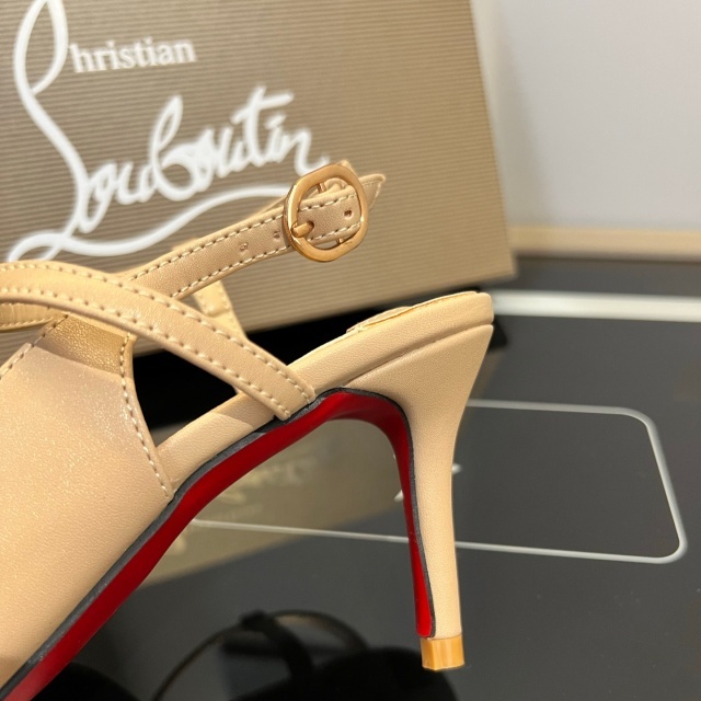 Luxury Fashion Sexy Pointed Toe High Heeled Sandals