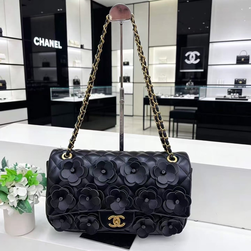 3D Floral Leather Women Fashion Purses
