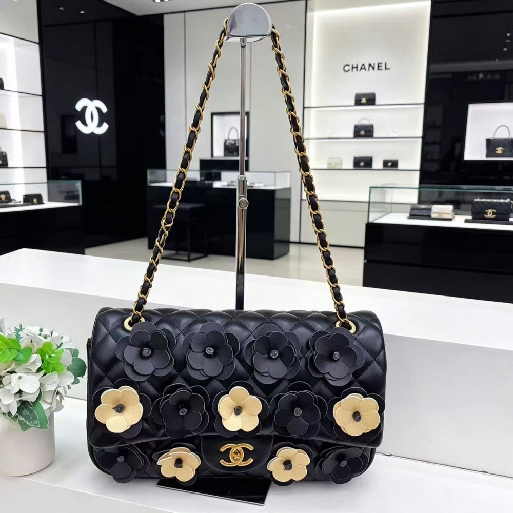 3D Floral Leather Women Fashion Purses