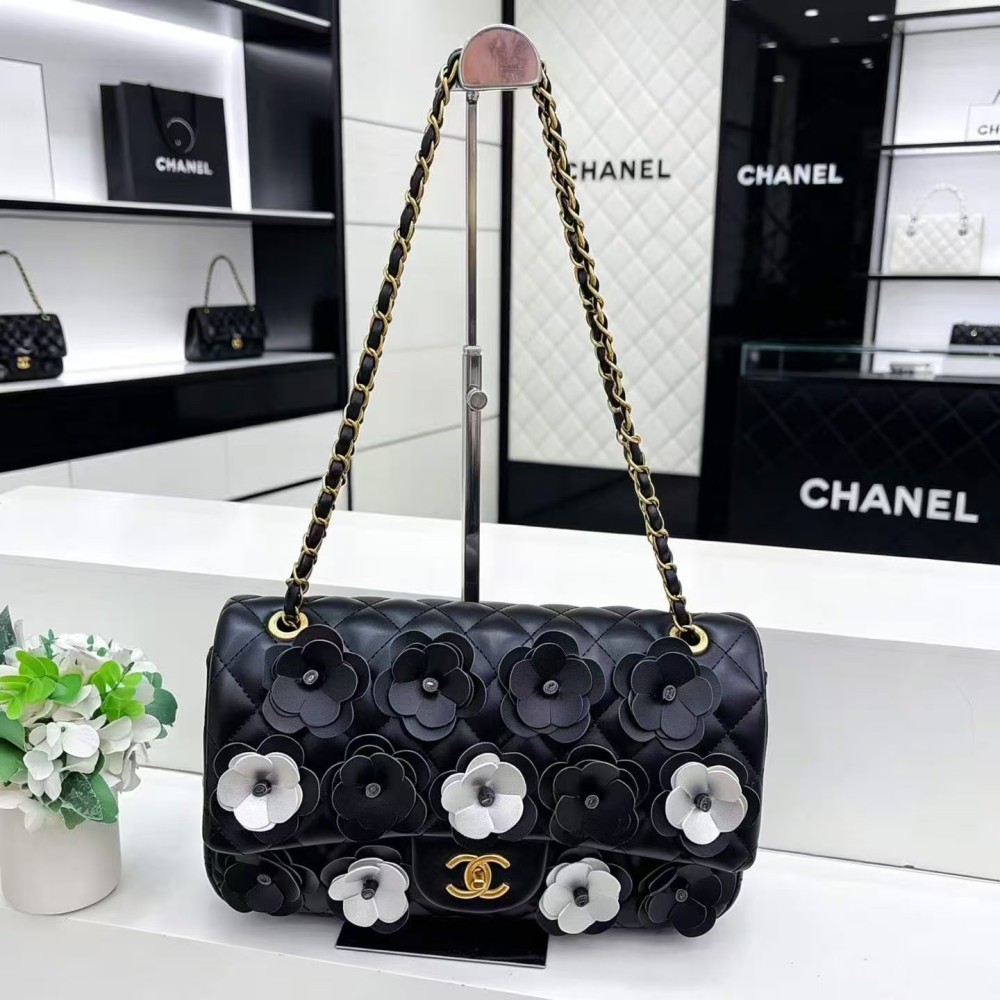 3D Floral Leather Women Fashion Purses