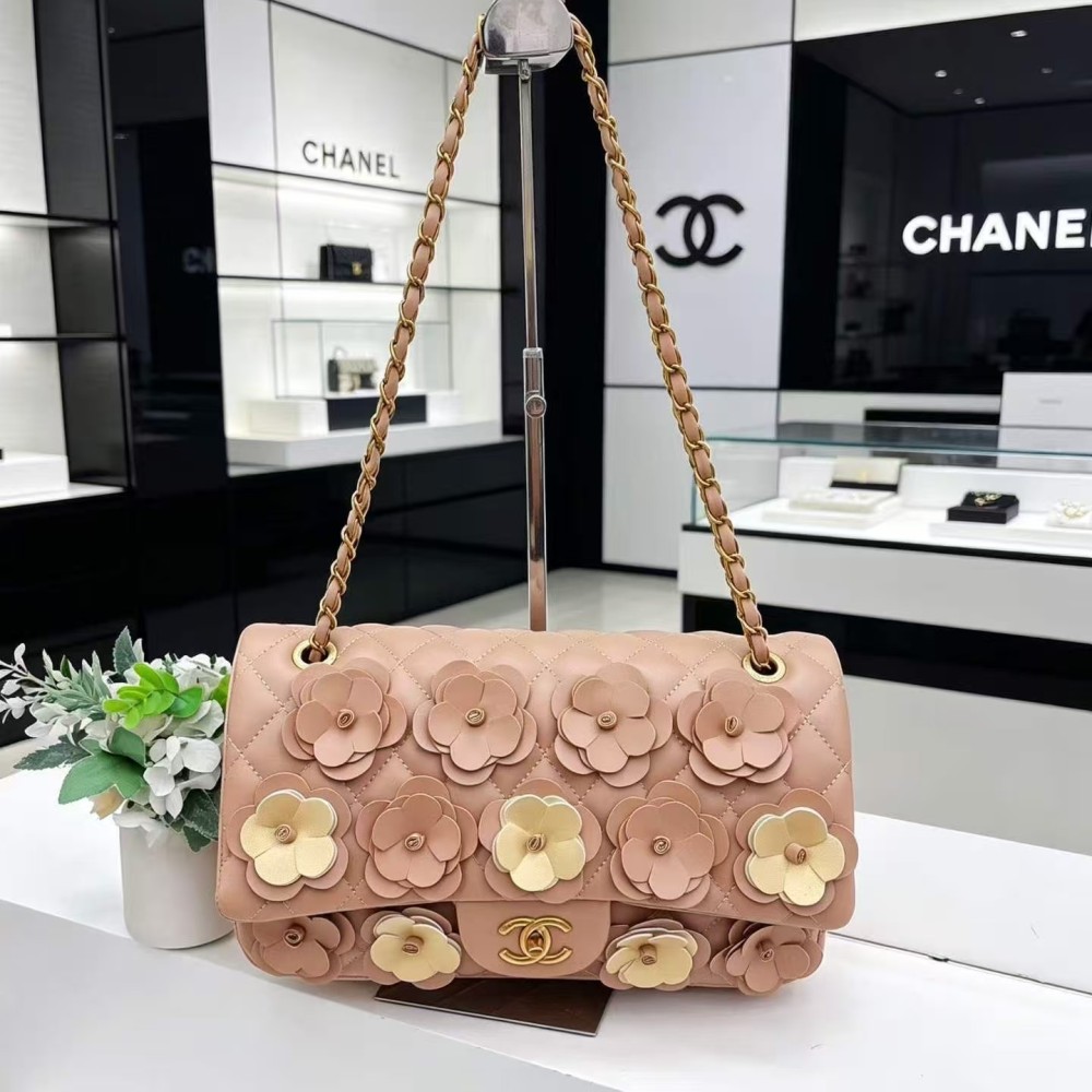 3D Floral Leather Women Fashion Purses