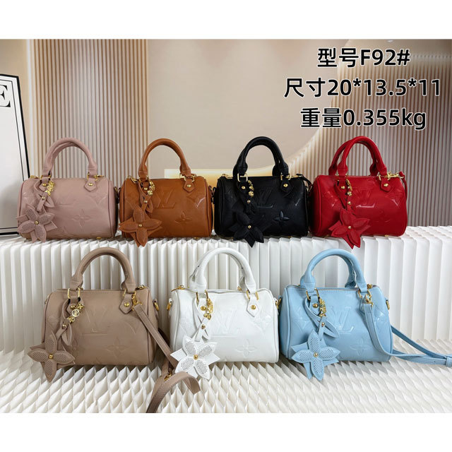 Fashion Leather Embossing Crossbody Handbags
