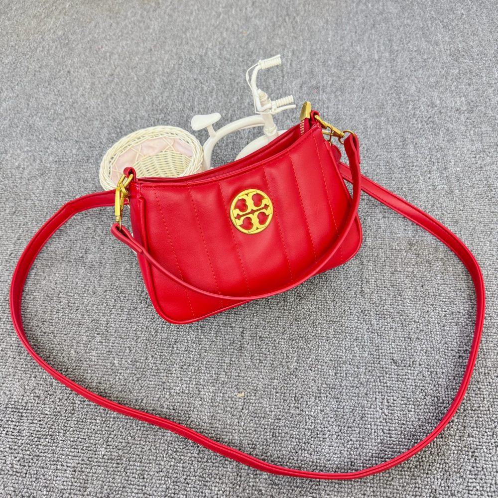 Metal Logo Luxury Women Leather Messenger Bags