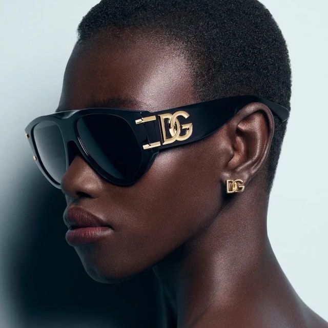 Big Logo Luxury Women Glasses