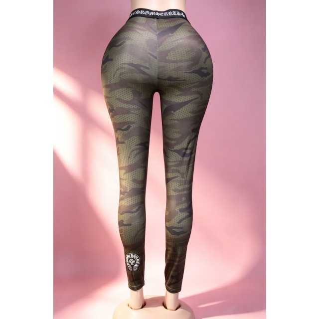 High Waisted Printed Slim Fit Leggings