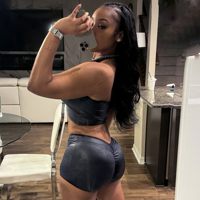 Halter Neck Crop Top Slim Fitted Short Set