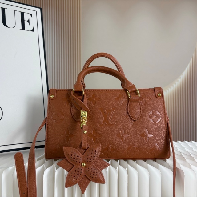 Leather Embossing Crossbody Handbags