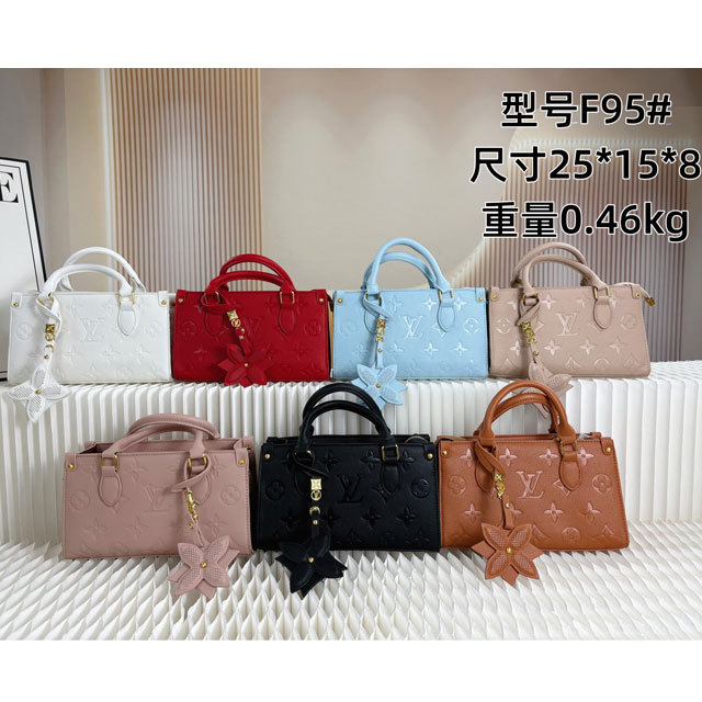Leather Embossing Crossbody Handbags