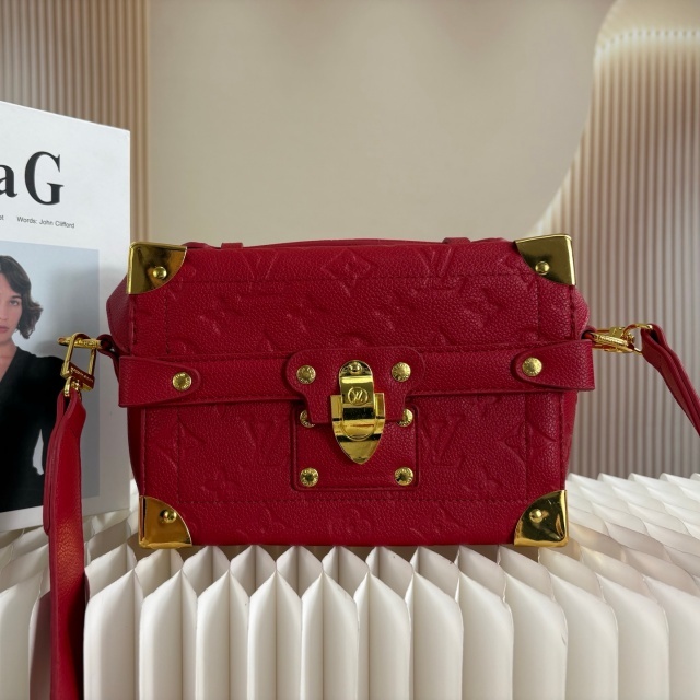Leather Embossing Women Messenger Bags