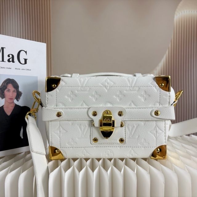 Leather Embossing Women Messenger Bags