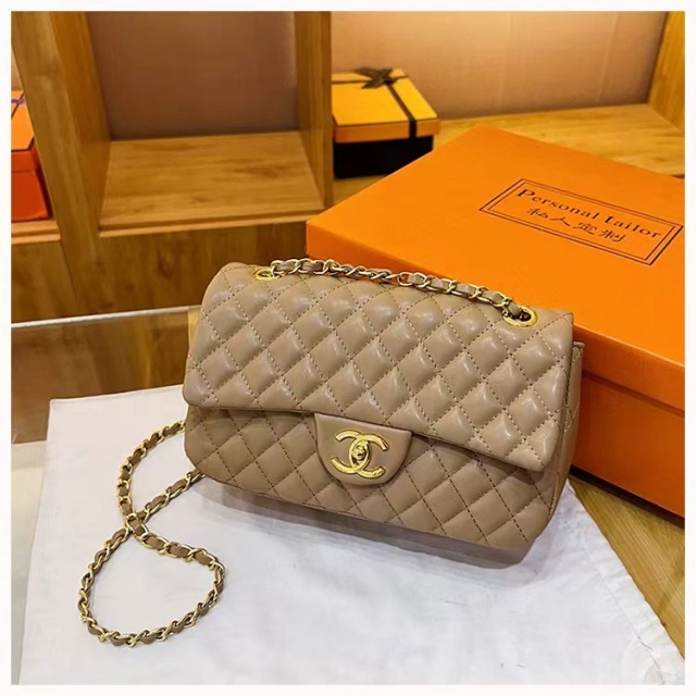 Chained Leather Fashion Women Messenger Bags