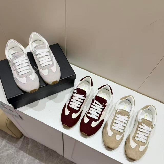 Luxury Fashion Color Block Chic Sneakers