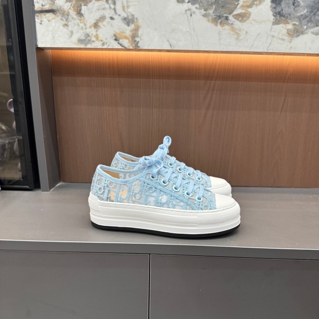 Thick-Soled Fashion Embroidery Women Sneakers