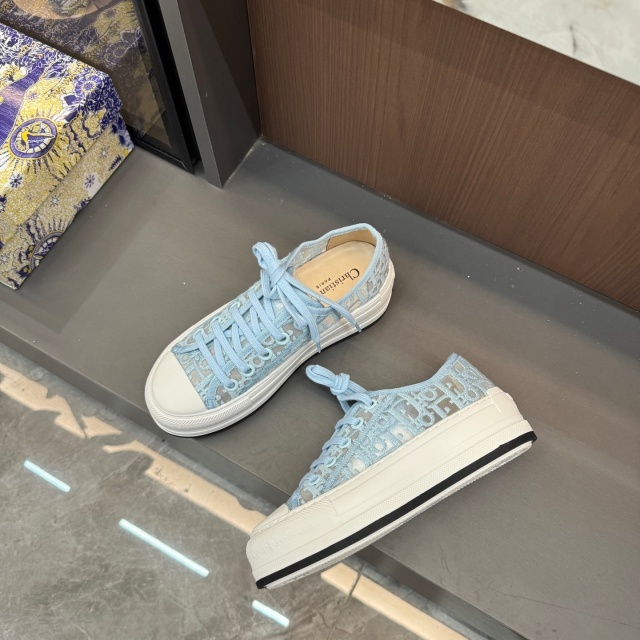 Thick-Soled Fashion Embroidery Women Sneakers