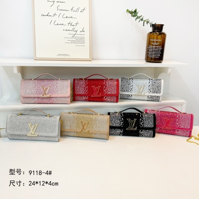 Luxury Fashion Rhinestones Messenger Bags