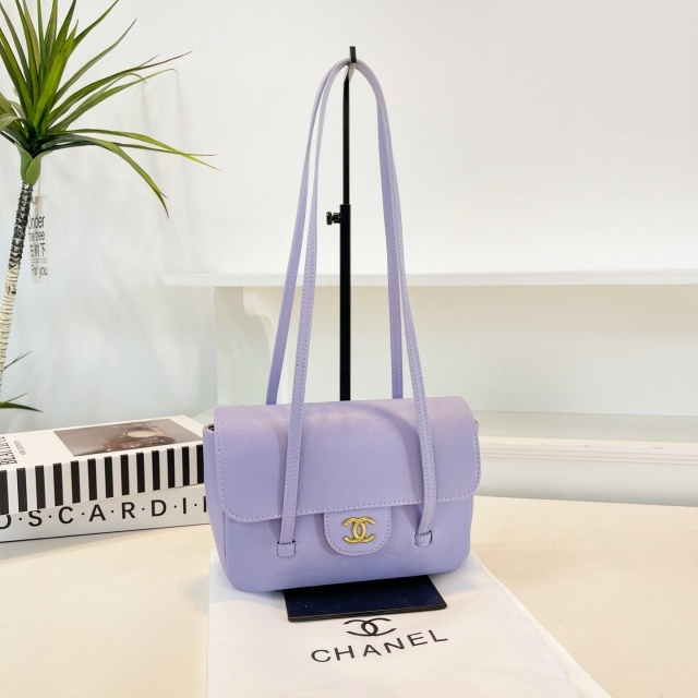 Metal Logo Leather Fashion Women Shoulder Bags