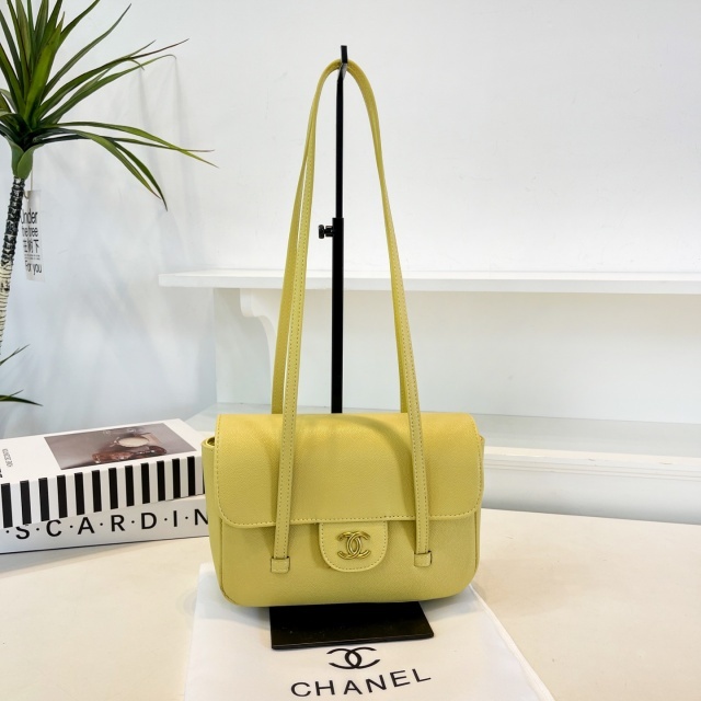 Metal Logo Leather Fashion Women Shoulder Bags