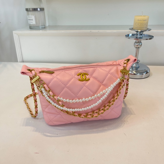 Luxury Fashion Pearl Chained Messenger Bags