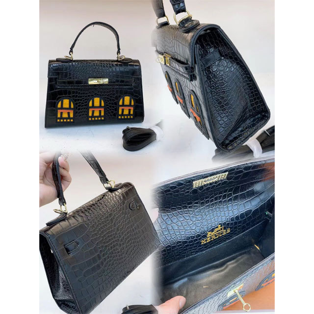 Women Fashion Leather Snakeskin Crossbody Handbags