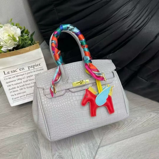 Stone Pattern Leather Fashion Crossbody Handbags