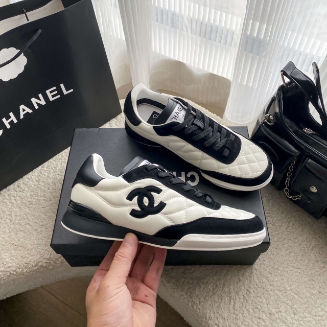 Color Block Fashion Chic Sneakers