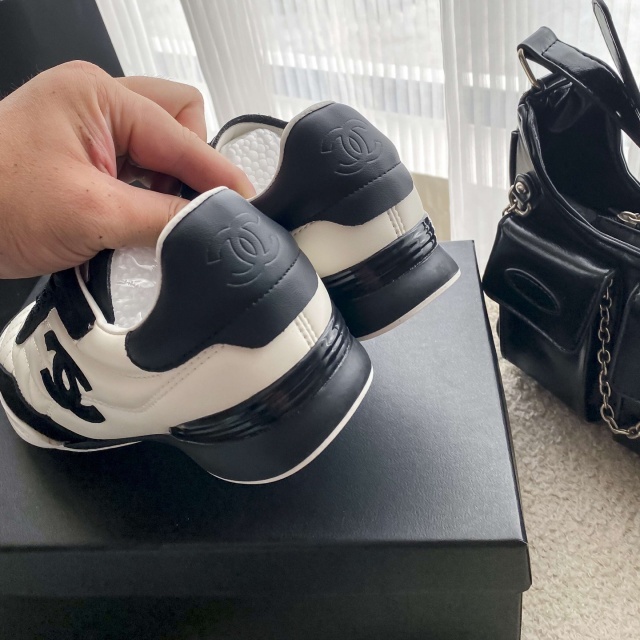 Color Block Fashion Chic Sneakers