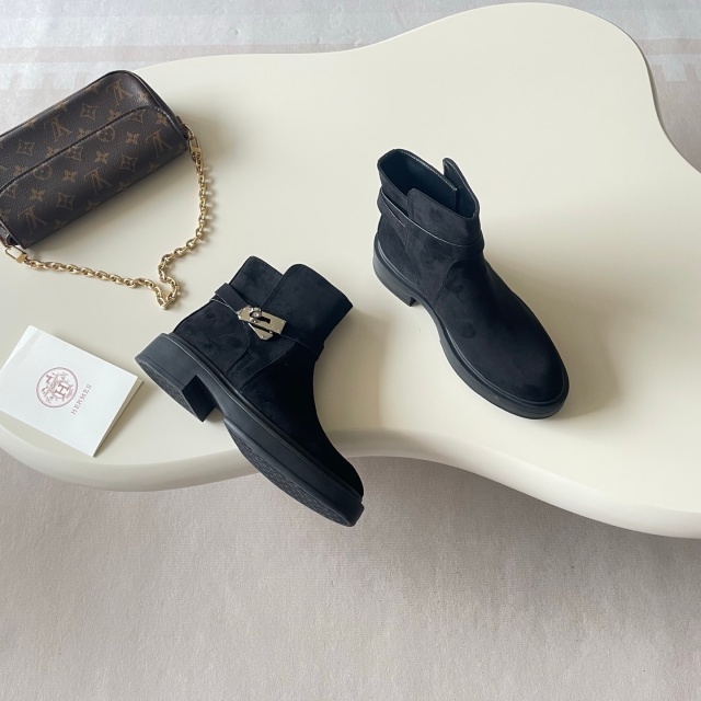 Fashion Women Kelly Buckle Ankle Boots