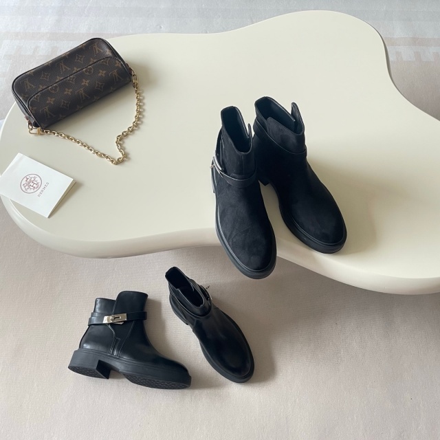 Fashion Women Kelly Buckle Ankle Boots