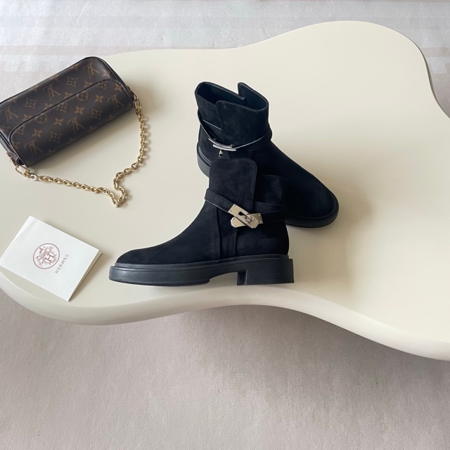 Fashion Women Kelly Buckle Ankle Boots