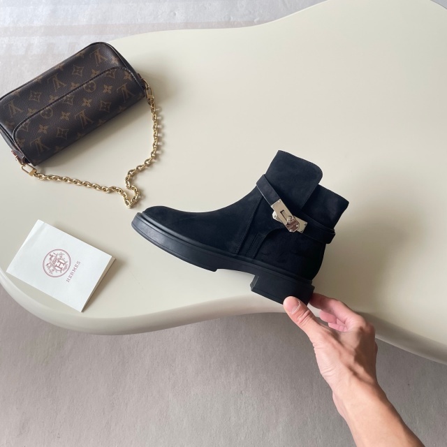 Fashion Women Kelly Buckle Ankle Boots